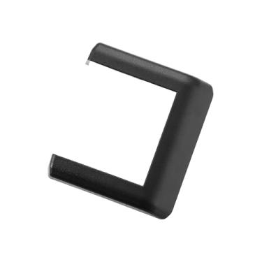 Imagem de INFINAUTO Tampa de dobradiça traseira externa inferior do carro tampa do suporte de pneu sobressalente decoração de acabamento externo para Jeep Wrangler JK JKU 2007-2017 55397089AB design elegante