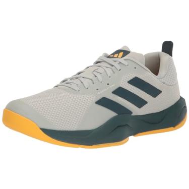 Imagem de adidas Tênis masculino Rapidmove Trainer, Prata maravilha/noite ártica/ouro, 45