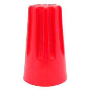 Imagem de 100 Conector Rolon De Torção Vermelho Emenda Para Cabos Fios - JNG