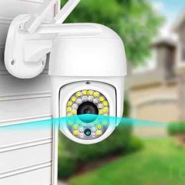 Imagem de Câmera de Segurança IP66 1080p WIFI LarmTek Com Visão Noturna e Leds B