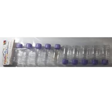 Imagem de Mini Galao 45 Ml Com Tampa Lilas C 10 Unid - Poliplas