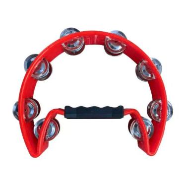 Imagem de Pandeirola meia lua mxt profissional vermelho