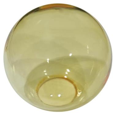 Imagem de Globo Bolinha de Primeira Vidro Âmbar Liso Sem Colar 03x08 - CM GLASS 