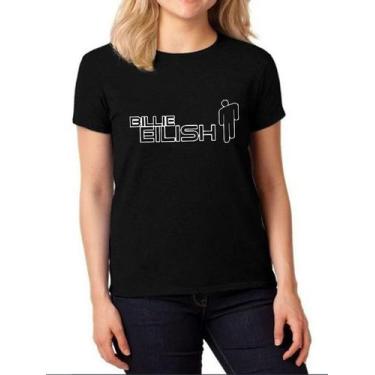 Imagem de Camisa Feminina Billie Eilish Kpop Show - Baby Look, Novidade - SEMPRE