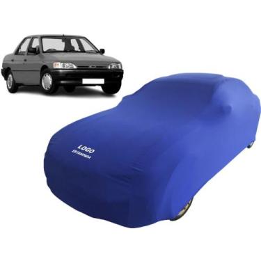 Imagem de Capa De Tecido Helanca Para Carro Ford Verona Antigo - Mz, Azul