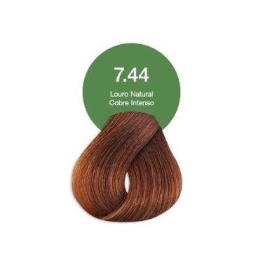 Imagem de Acquaflora 7.44 Louro Natural Cobre Intenso Coloração Creme Permanente