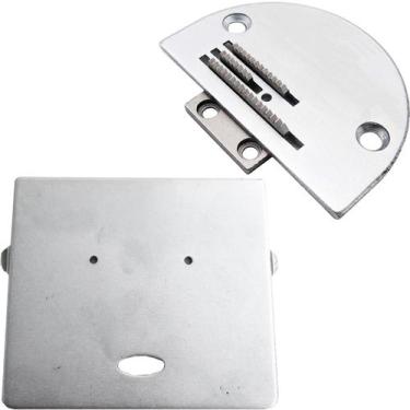 Imagem de Chapa Agulha Corrediça Dente 3 Carreiras Reta Industrial - Evolvere