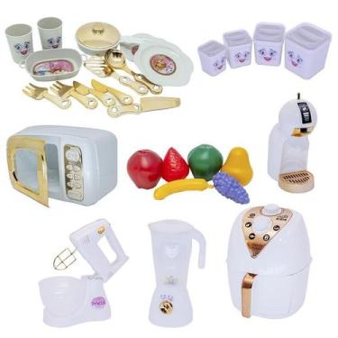 Imagem de Kit Cozinha Princesa Air Fryer Batedeira Microondas 28Pç - Altimar