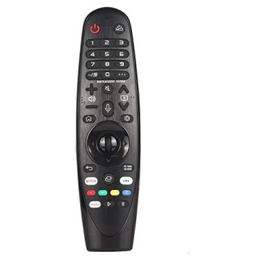 Imagem de Controle remoto substituído IR AKB7585501 MR20GA para LG Smart TV OLED, Nano Cell e modelos UHD 4K com Netflix e Prime Video Hot Keys [SEM função de ponteiro mágico de voz] sem pilhas
