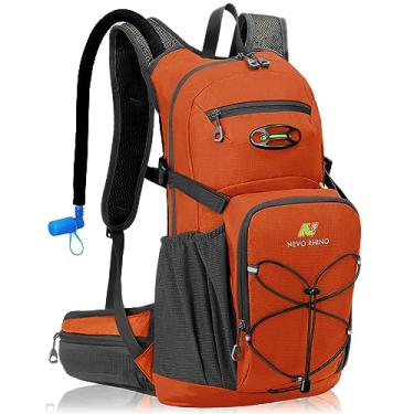 Imagem de Mochila de hidratação multiuso com bexiga de água de 3L, válvula de mordida de alto fluxo, mochila de água perfeita de 18L para caminhadas, ciclismo