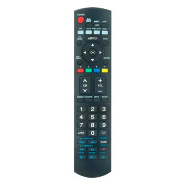 Imagem de AIDITIYMI Controle remoto de substituição N2QAYB000220 compatível com Panasonic TV TH-50PZ85 TH-50PZ85U TH-58PZ800 TH-58PZ800U TH-42PV80 TC-32LZ800 TC-37LZ800 TH-42PZ8000 U TH-42 PZ85 TH-42PZ85U