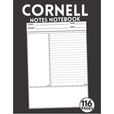 Imagem de Cornell Notes Notebook: Cornell Style Note Taking Notebook, Cornell Note Taking System Paper for Students and Teachers, College Ruled Medium Lined Journal for Taking Notes