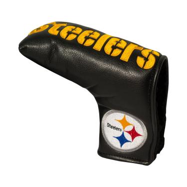 Imagem de Team Golf NFL Pittsburgh Steelers Golf Club Vintage Blade Putter Headcover, design ajustado, serve para Scotty Cameron, Taylormade, Odyssey, Titleist, Ping, Callaway