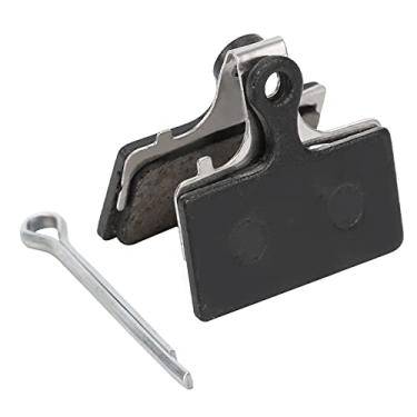 Imagem de Pastilhas de freio de resina Conjunto para freios a disco Le 21r semi metal almofadas com placa traseira de aço inoxidável para desempenho silencioso e suave (LE-02R)