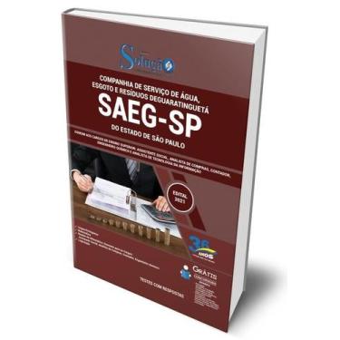Imagem de Apostila SAEG-SP - Comum aos Cargos de Ensino Superior - Editora Soluç