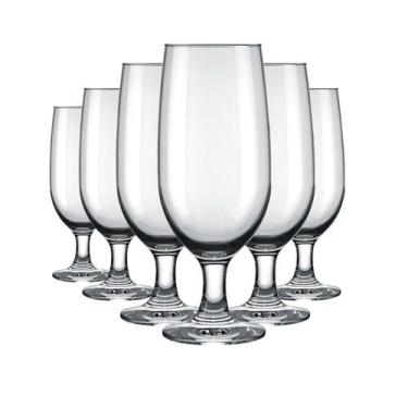 Imagem de Taça para Cerveja Floripa Vidro 300ml 6 Unidades - Nadir 7732 - Nadir 