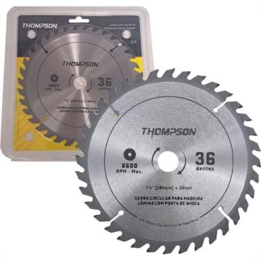 Imagem de Serra Circular Widea Thompson 7.1/4''X 36 Dentes X 20Mm - MAC FER