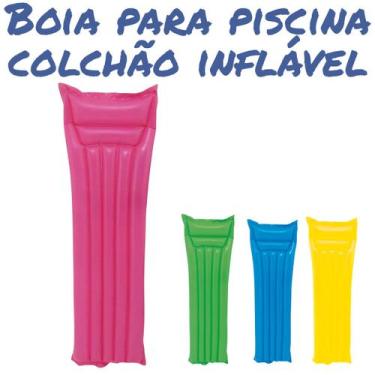 Imagem de Boia Colchão Bronzeador Inflável 1,83m Piscina Praia Mor, Rosa