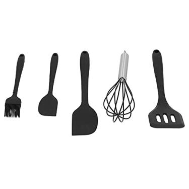 Imagem de Utensílio de Cozinha de 5pcsset, Batedor de Ovos, Batedor de Ovos de Rasgo de Rasgo de Luxo de Cozinha Batador de Ovos+pequeno Raspador+raspador Grande+escova de óleo+espátula