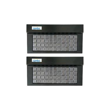 Imagem de Kit Gertec 02 Teclados Programáveis TEC-E 44 Teclas Usb V2