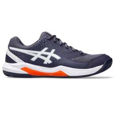 Imagem de Tênis ASICS Gel-Dedicate 8 Saibro - Masculino - Azul/Branco - tam: 39