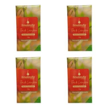 Imagem de Kit 4 Sachês Perfumados Flor de Laranjeira - Envio Já - Senalândia, Fl
