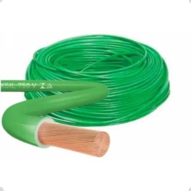 Imagem de Fio Cabinho Flexível 25mm 100m Verde Megatron