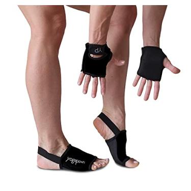 Imagem de YogaPaws SkinThin luvas antiderrapantes para ioga e meias de ioga para mulheres e homens para yoga, yoga quente, crossfit, ciclismo, e para mãos e pés suados