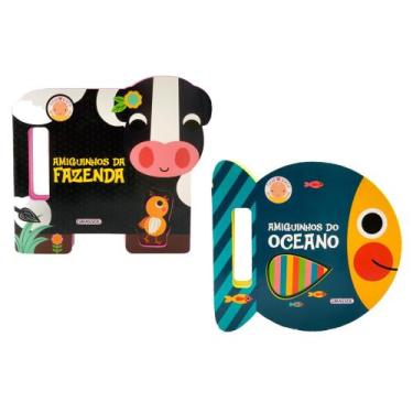 Imagem de Coleção toque e aprenda - 2 vol: amiguinhos da fazenda + amiguinhos do