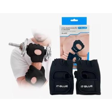 Imagem de Luva Academia Esporte Treino Musculação Exercícios Neoprene Ajustável Unissex