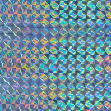 Imagem de Contact Liso 45CMX10M Holografico Prata Rolo