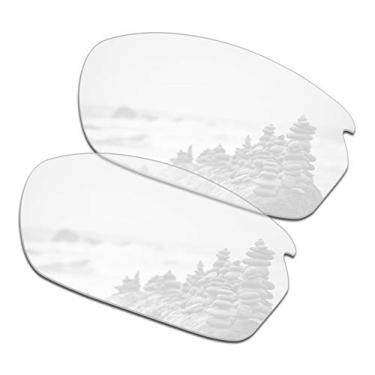 Imagem de SmartVLT Lentes de reposição masculinas HD transparentes para óculos de sol Oakley Carbon Shift OO9302