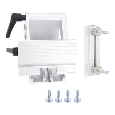 Imagem de Ferramenta de Substituição Ajustável Afiar o Gabarito de Afiar o Metal 6in 8in Bancil Grinder Sharping Jig Design Compacto Estrutura de Alumínio Ajuste Ferramenta de Gabarito de (SILVER)