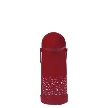 Imagem de Garrafa Termica Mor 1,0 Litrol Nobile Decorada Primavera Rubi