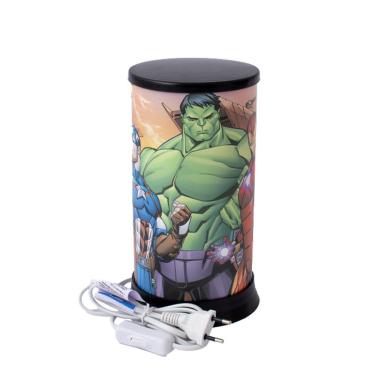 Imagem de Luminária De Mesa Hug Marvel Vingadores Heróis 24cm Modelos Personagens Cor