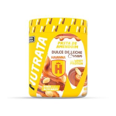 Imagem de Pasta De Amendoim com Whey Doce de Leite Havanna Nutrata  600g