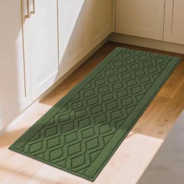 Imagem de Tapetes de cozinha COSY HOMEER Non Slip 50x120cm Polipropileno verde