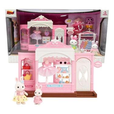Imagem de Coleção Casinha Feliz Boutique Brinquedo Boneca Coelho Zoop - Zoop Toy