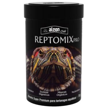 Imagem de Ração Comida para Tartarugas Alcon Reptomix Pro 78G (Reptolife e Camarão)