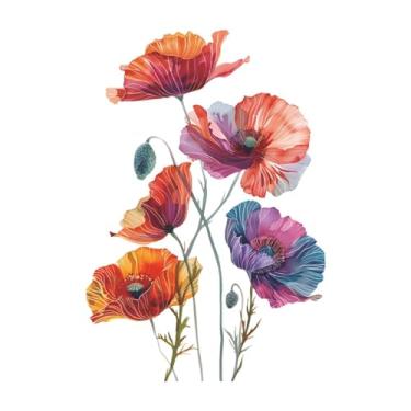 Imagem de XLWLLNJ Adesivo de parede com estampa de plantas, versátil, elegante, para portas, janelas, banheiros e salas de jogos