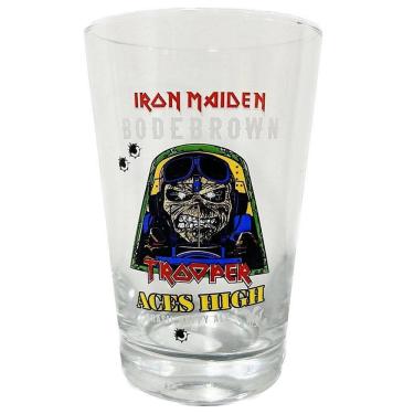 Imagem de Copo Cerveja Iron Maiden Aces High Trooper 350Ml Caldereta