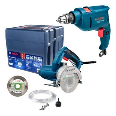 Imagem de Serra Mármore Bosch Gdc 151 Maleta E Disco Com Gsb450 220v, 220V