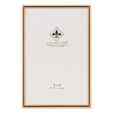 Imagem de Lawrence Frames 670046 Moldura de metal simplesmente dourada 10 x 15 cm