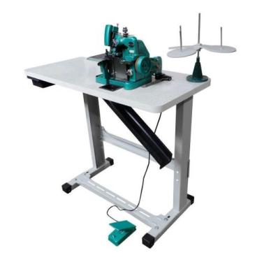 Imagem de Máquina Overlock Semi Industrial Com Mesa 110V - Mercury, 110V