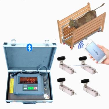 Imagem de Balança Digital Kit Maleta Bluetooth + 4 células de Carga I 4T - Const