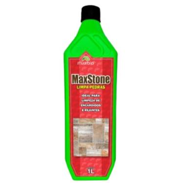 Imagem de MAXSTONE LIMPA PEDRAS ALTA PERFORMANCE PROFISSIONAL 1L CONCENTRADO BAIXO ODOR MAXBIO