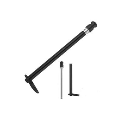 Imagem de Antena Corta Pipa 7 Estágios Fixo Retrovisor Guidao Moto Bike(Preto)