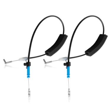 Imagem de Carbhub Cabo de liberação da maçaneta da porta dianteira compatível com Honda Civic 2006-2011 Cabo de trava da maçaneta interna do lado do motorista e do passageiro substitui as peças número