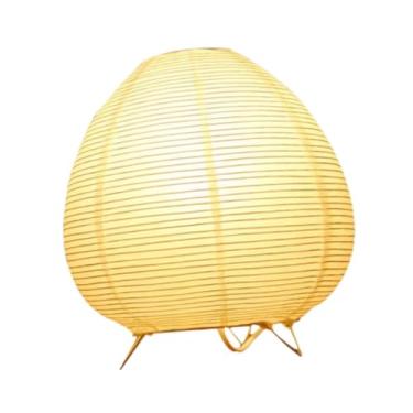 Imagem de Generic Luminária de mesa Luminária de papel de mesa japonesa para iluminação ambiente