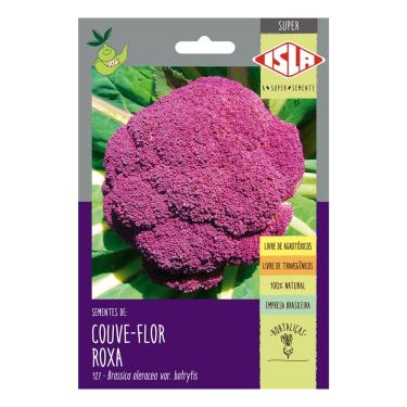 Imagem de Sementes de Couve-Flor Roxa Isla 400mg